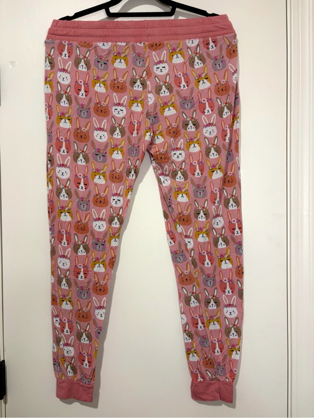 Little Sleepies Pink Bunny Print Leggings